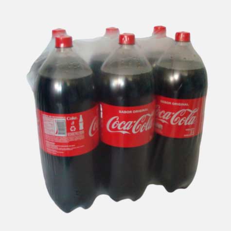Coca cola original 3 lts x 6 piragua full compra