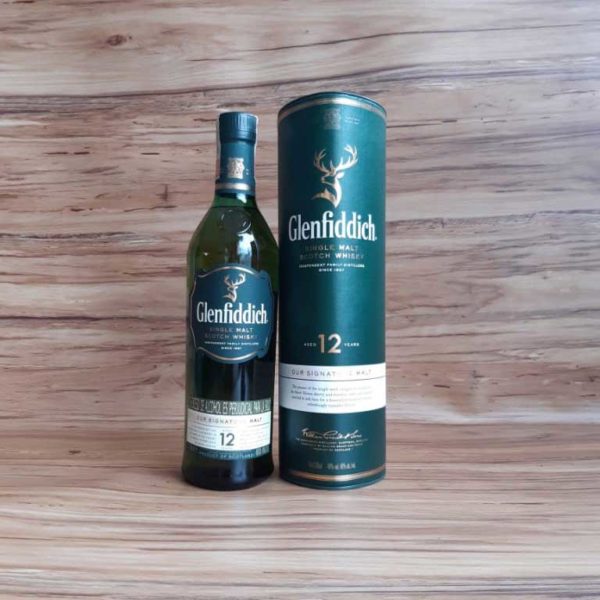 whisky glenfiddich 12 años 750 piragua full compra