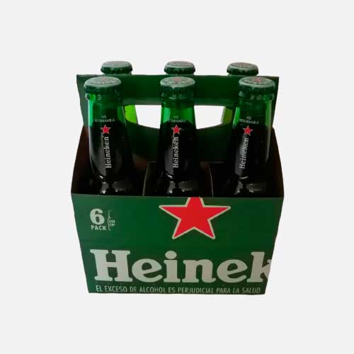 Heineken Botella 250 ml Sixpack piragua full compra