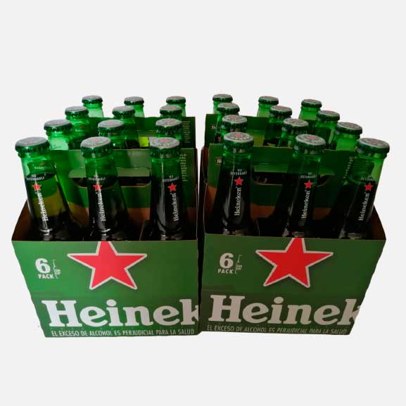 Heineken Botella 330 ml x 24 piragua full compra