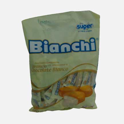Bianchi Chocolate Blanco 100 uds piragua full compra