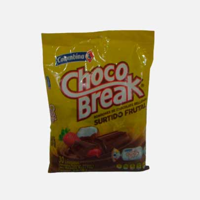 Choco Break Surtido Frutal 30 uds piragua full compra