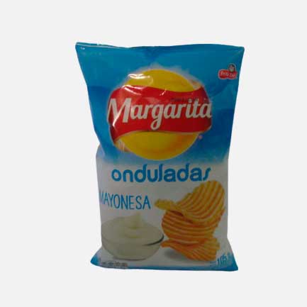 Papa Margarita Onduladas Mayonesa 105 g piragua full compra