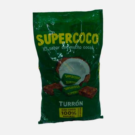 Supercoco Turrón 100 uds piragua full compra
