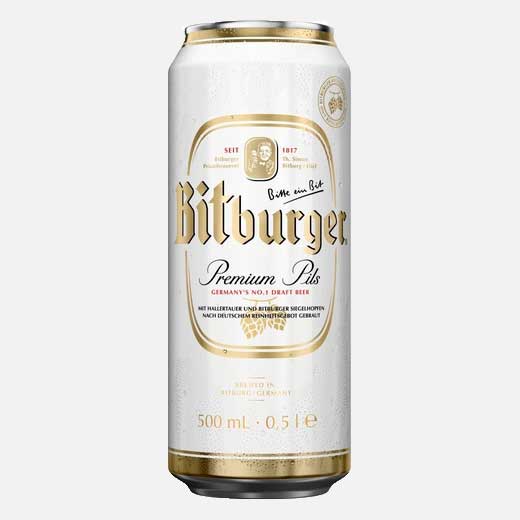 Cerveza Bitburger Lata 500 ml piragua full compra
