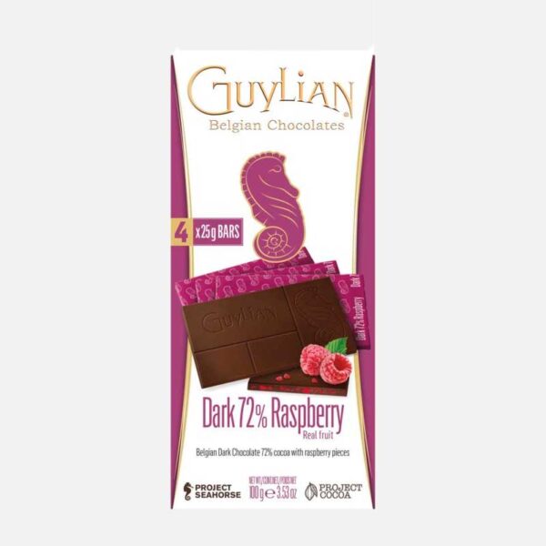 Chocolatina Dark 72% Raspberry 100 g piragua full compra