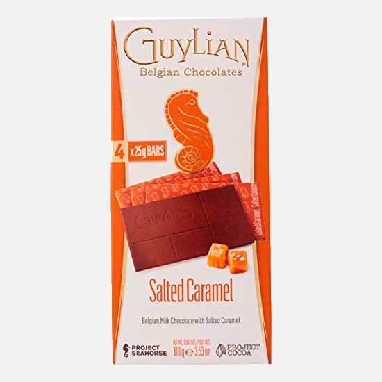 Chocolatina Salted Caramel Guylian 100 g piragua full compra