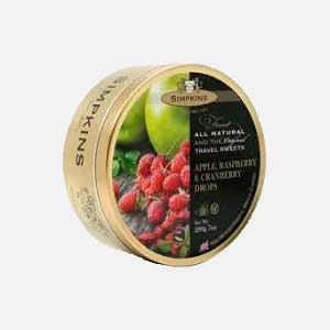 Simpkins Apple, Raspberry & Cranberry 200 g piragua full compra